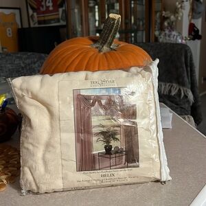 BNWT. HELIX TEX STYLE home Fashion. One  Rod Pocket Panel 40” W x 84”L . Beige